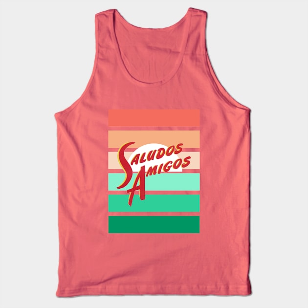 Saludos Amigos! Tank Top by Amores Patos 